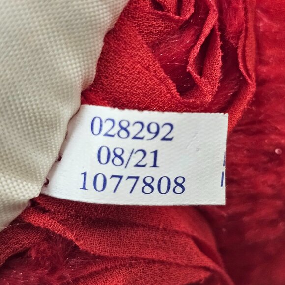 Build A Bear Red Roses Teddy Plush Stuffed Animal Toy - Picture 10 of 11